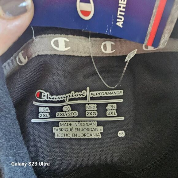 Champion womens Sz 2XL black Zip up light weight jacket - Picture 6 of 7